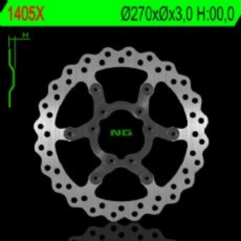 Onda de disco de freio ng 1405x