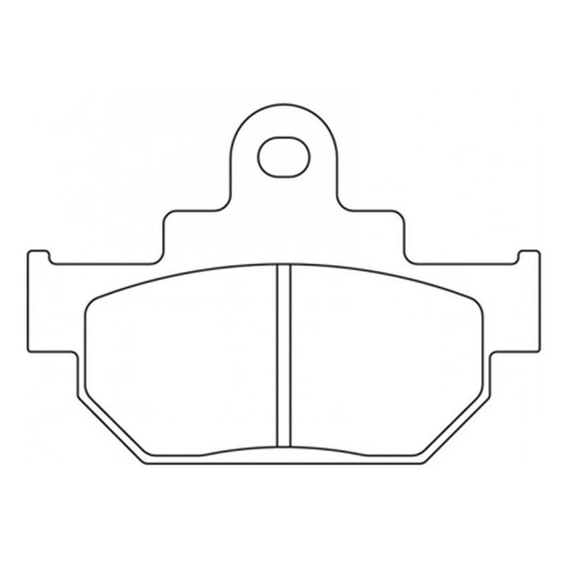 CL BRAKES Street Sintered Metal Brake pads - 2387S4 2387S4 