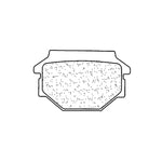 CL BRAKES Scooter Sintered Metal Brake pads - 3024SC 3024SC