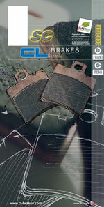 CL BRAKES Scooter Sintered Metal Brake pads - 3024SC 3024SC