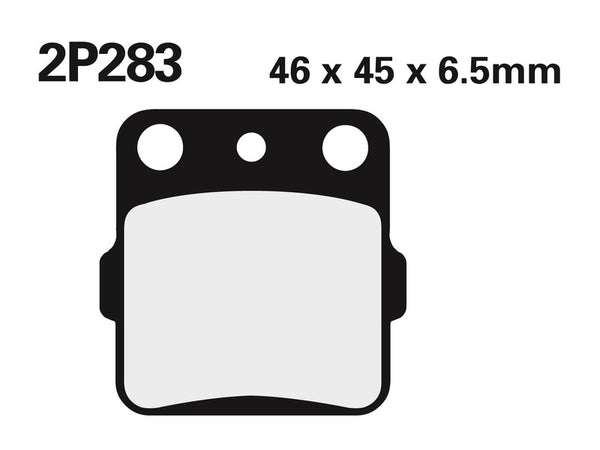 Nissin Street /Off-Road Sinterned Breke Pachots-2p-283ST 2P-283ST