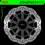 Onda de disco de freio ng 1260xg