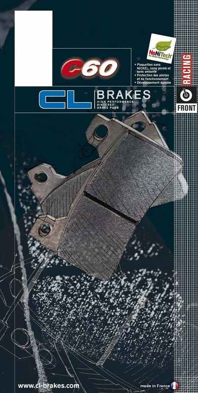 CL BRAKES Pastilhas de travão de metal sinterizado Racing - 1133C60 1133C60 