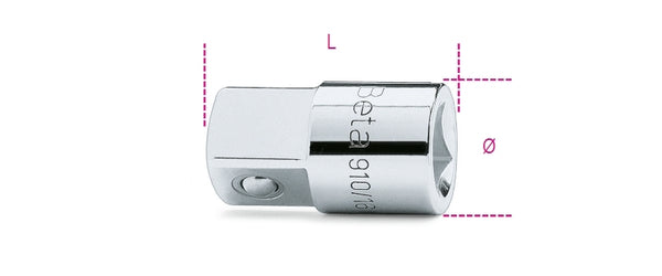 Beta 3/8 '' fêmea e 1/2 '' adaptador masculino 009100814