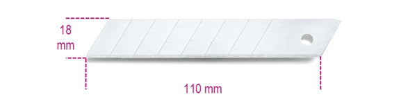 Beta Snap Off 10 Spare 18mm Blade Case para 1771bm 017710010