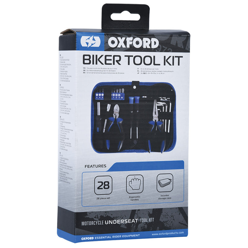 Oxford Biker Toolkit 28 peças OX771