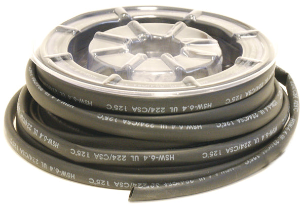 Bihr roll with shrink tube black Ø24.5 mm - 3 meters - A0016427