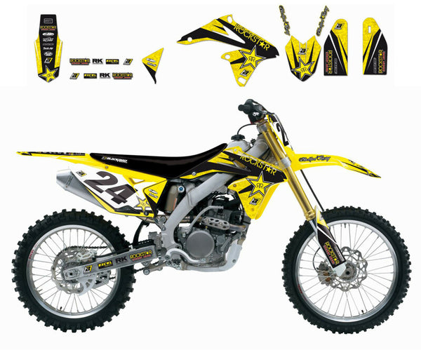 Blackbird Rockstar Energy Kit Gráfico Suzuki RM125/250 2318L