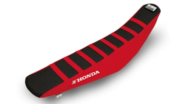 Blackbird Zebra Saddle Cober - Black/Red - Honda CRF250/450R 1147Z