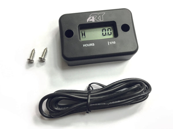 Art Hour Meter with Wire Black CC104-HRMC