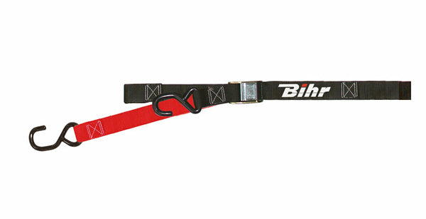 Bihr Bicolor Loop tiras preto/redl27-031k/r