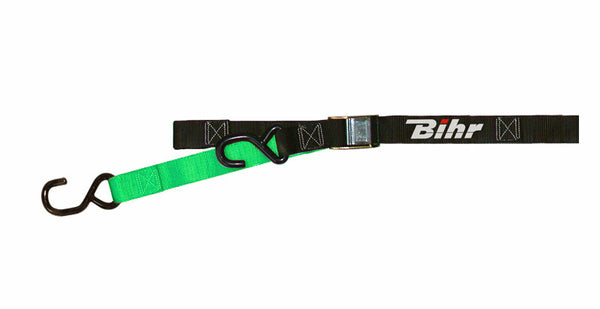 Bihr Bicolor Loop tiras de preto/verdel27-031k/g