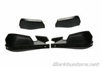 Barkbusters VPS MX Handguard Plástico Conjunto apenas preto em preto com defletor VPS-003-01-BB