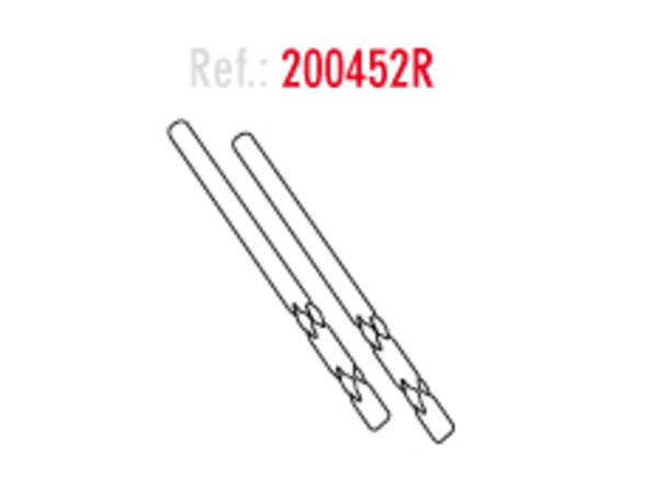 Shad ATV80 Hinge Axle 200452r