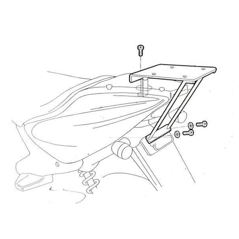 Conjunto de encaixe master shad top - yamaha y0a57t