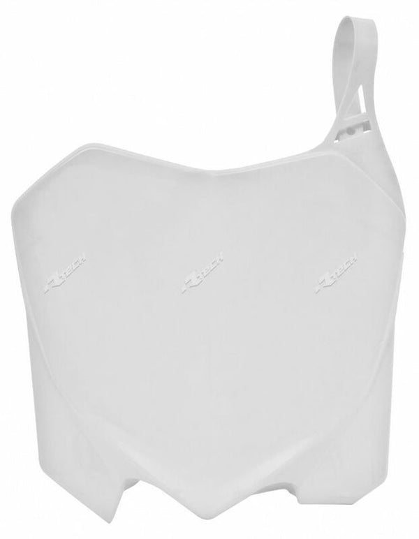 Placa de número frontal RACETECH Branco Honda CRF250R/450R R-TBCRFBN0009