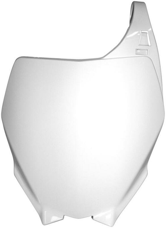 Placa de número frontal RACETECH Branca Yamaha R-Tbyz0bn0006