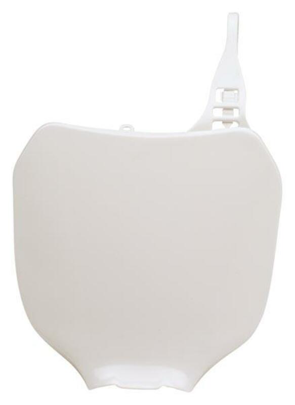 Placa de número da frente RACETECH Branca Yamaha R-Tbyzfbn9603