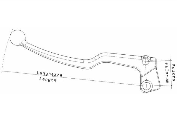 Fígado de embreagem Domino Black 2071.61