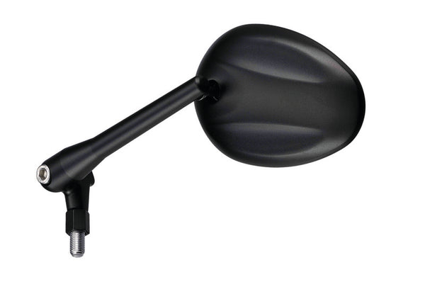 Bihr Pebble Mirror Universal M10/125 - Black (pair) Al9990095b