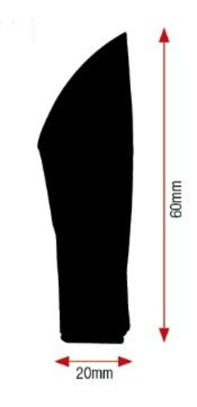 V Peças LED SPIKE - Blinkers com luzes de estacionamento (preto, 6pf99t091b)