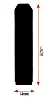 V linha de peças indicadores LED