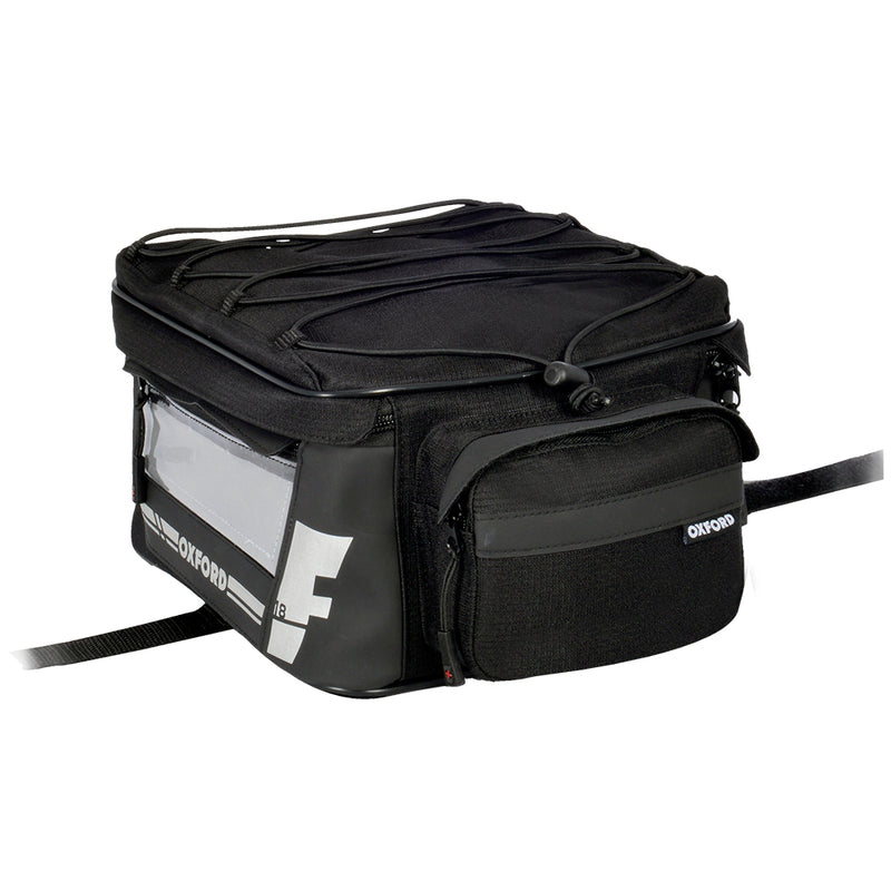 Oxford F1 Pacote de cauda grande preto 35L OL446