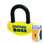 Oxford Big Boss Disc Lock - Ø16mm Amarelo de 46