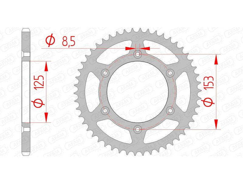 AFAM STEIL STACH SPROCK 10212 - 520