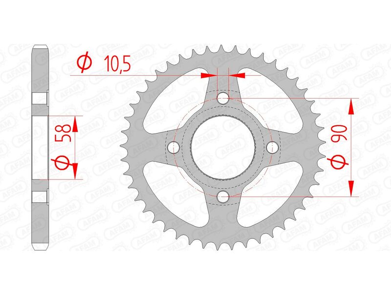 AFAM STEIL STACH SPROCK 10223 - 428