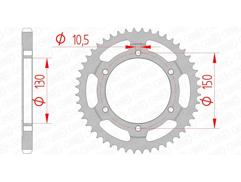 AFAM STEIL STACH SPROCK 10502 - 525