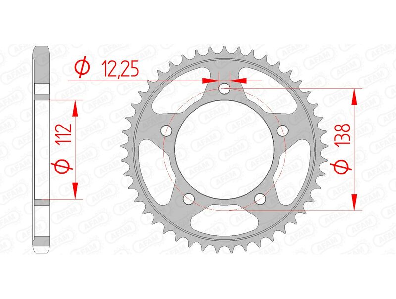 AFAM STEIL STACH SPROCK 10613 - 525