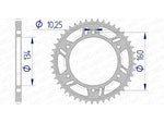 Afam Aluminium Ultra -Llight traseiro SPROPET 11618 - 520