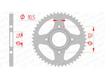 AFAM STEIL STAIL Sprock 12112 - 420