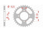 AFAM Steel Standard Rear Sprock 12214 - 520