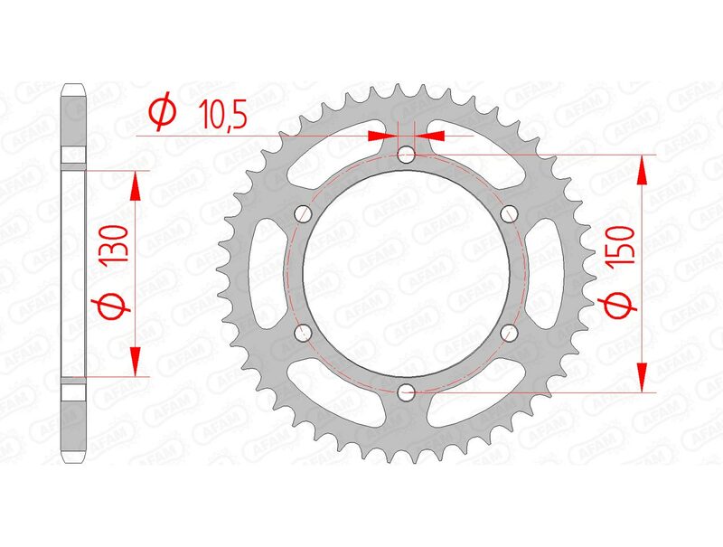 AFAM STEIL STACH SPROCK 12604 - 520