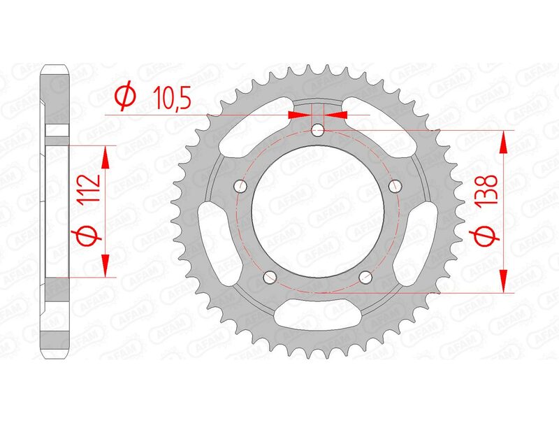 AFAM STEIL STACH SPROCK 12607 - 530