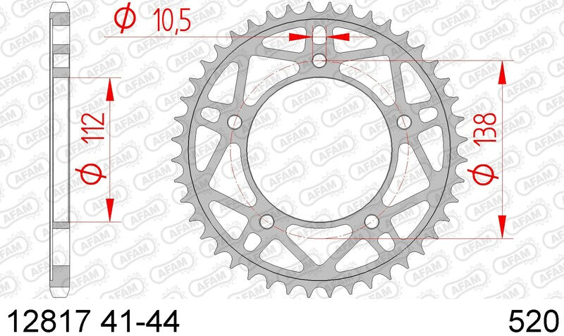 AFAM STEIL STACH SPROCK 12817 - 520