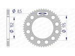 AFAM ALUMINUM ULTRA -LIGHT HARD ANODIVIED REAR SPROPET 13301 - 520