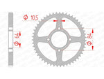 AFAM STEIL STAIL Sprock 14215 - 428