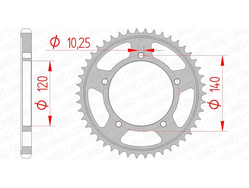 AFAM STEIL STACH SPROCK 14604 - 525