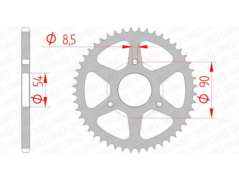 AFAM STEIL STACH SPROCK 146100 - 420