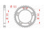 AFAM STEIL STAIL Sprock traseiro 14911 - 530