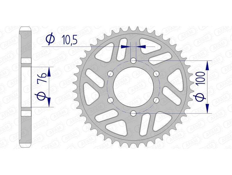 Afam Aluminium Tasch Falado 15902 - 530