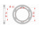 AFAM STEIL STAIL Sprock traseiro 16207 - 428