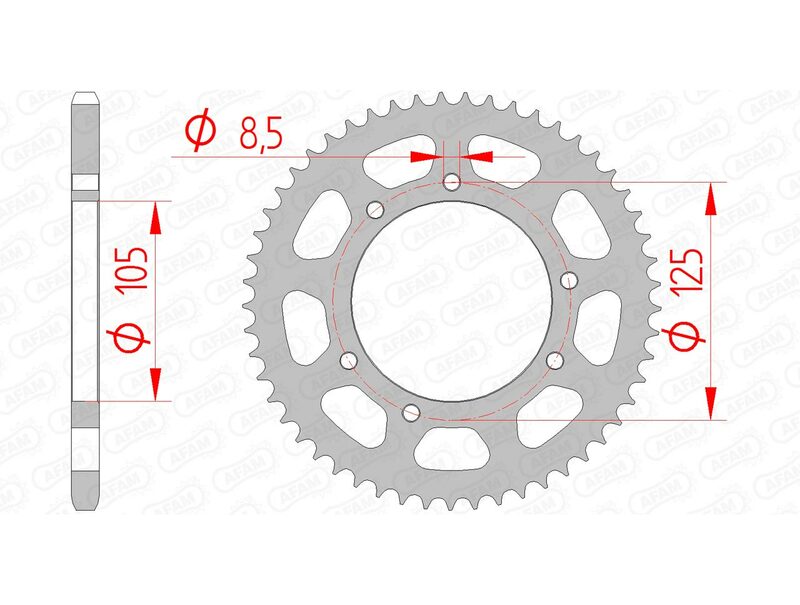 AFAM STEIL STACH SPROCK 47103 - 420