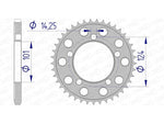 AFAM alumínio traseiro Sprocket 72801 - 525