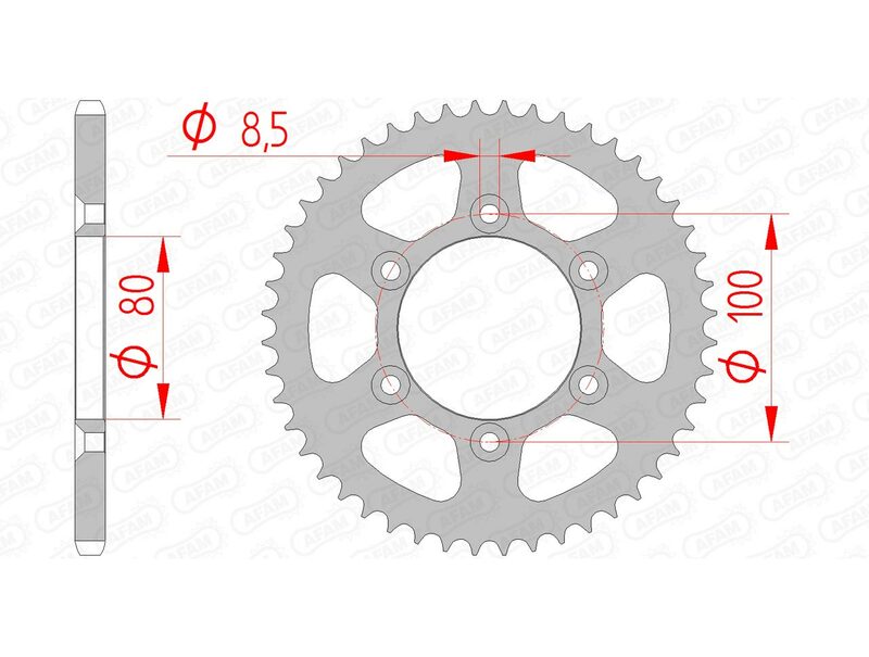 AFAM STEIL STACH SPROCK 80103 - 420