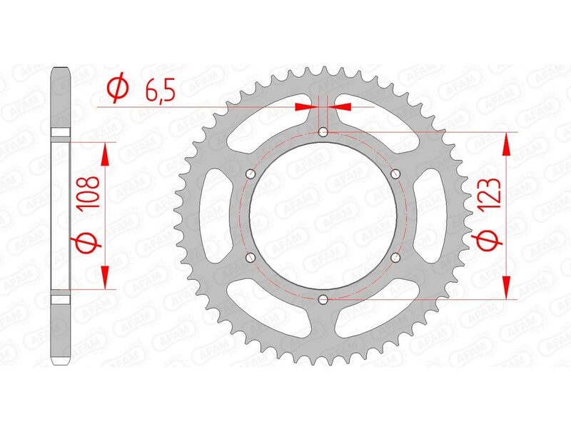 AFAM STEIL STAIL SPROCK 92114 - 420