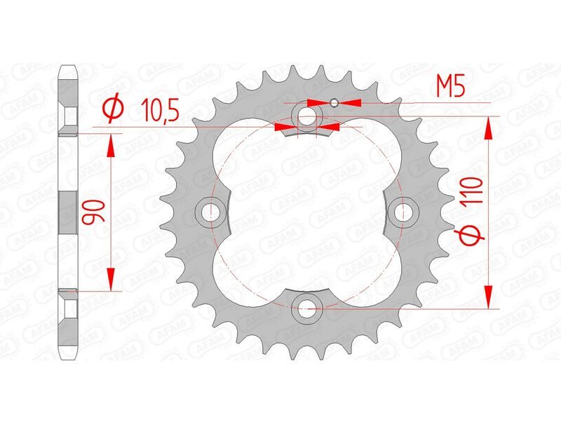 AFAM STEIL STACH SPROCK 92324 - 520